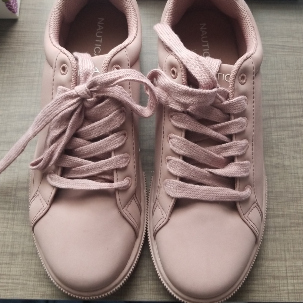 Blush Pink Nautica Sneakers